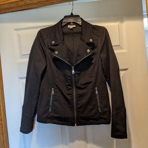 Christopher & Banks black cotton jacket